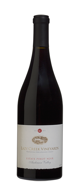 Lazy Creek Vineyards Estate Pinot Noir – SOLD OUT Bottle